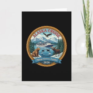 Alaska Cruise 2026 Matching Friends And Family Gro Card