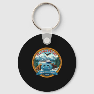 Alaska Cruise 2026 Matching Friends And Family Gro Keychain