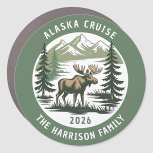 Alaska Cruise Decor Door Personalized Magnet
