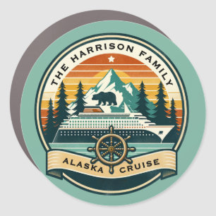 Alaska Cruise Decor Door Personalized Magnet