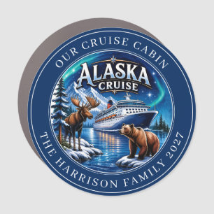 Alaska Cruise Decor Door Personalized Magnet