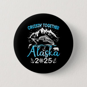 Alaska Cruise Ship Vacation Trip 2025 Family Cruis Button