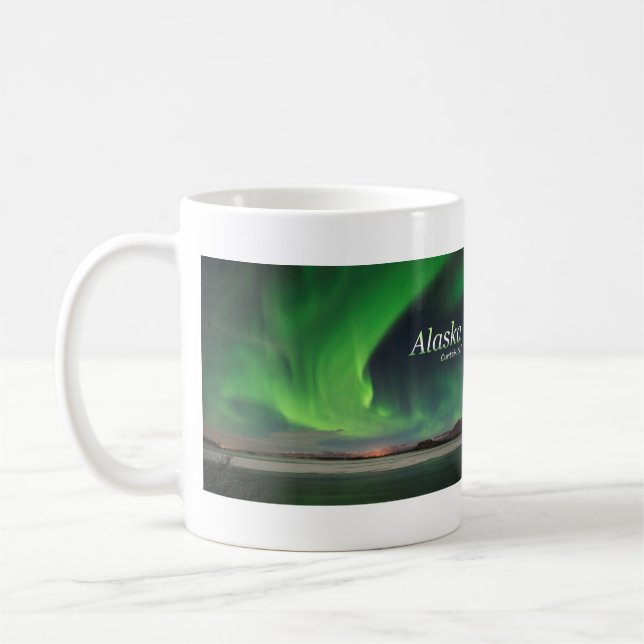 Alaska Curtain Call Coffee Mug (Left)