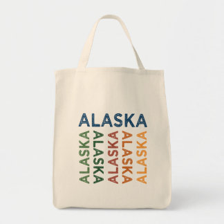 Alaska Cute Colorful Tote Bag