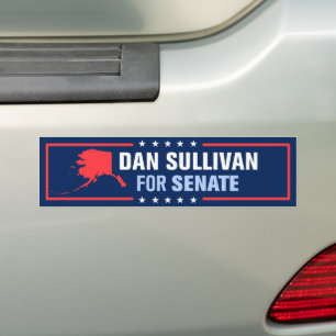 Alaska Dan Sullivan for Senate Bumper Sticker