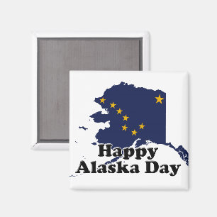 Alaska Day Magnet