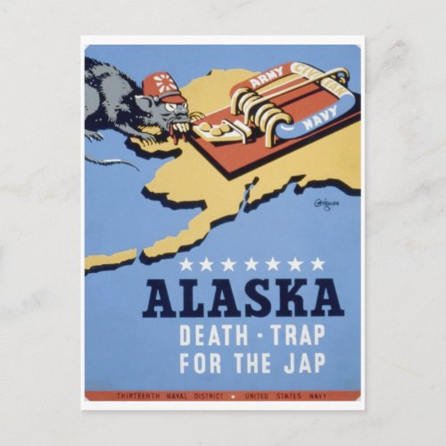 Alaska_Death_Trap_Propaganda poster Postcard