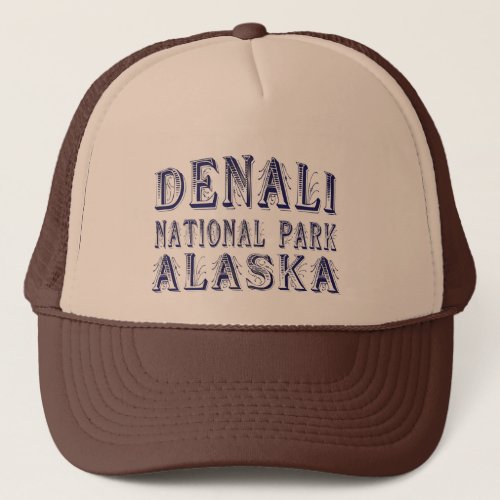 Alaska Denali National Park Baseball Cap