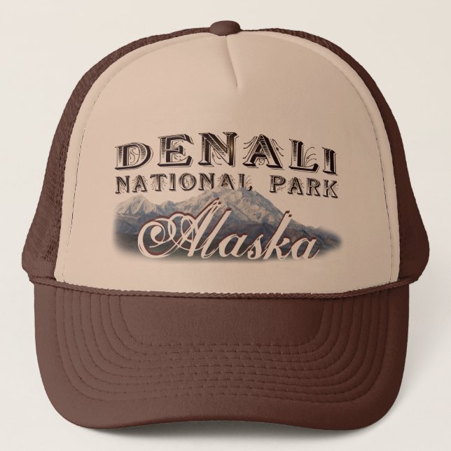 Alaska Denali National Park Mt McKinley Cap (Front)