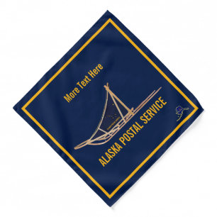 Alaska Dog Sled Postal Carrier Bandana