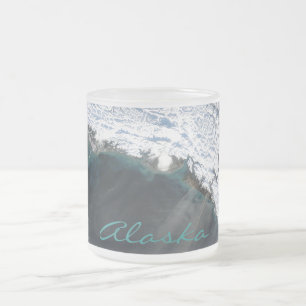 Alaska Dust Storm Frosted Glass Mug