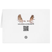 Alaska Eagle And Flag Cards (Back Horizontal)