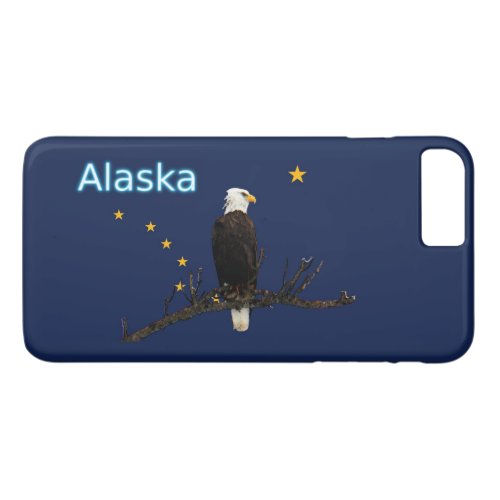 Alaska Eagle And Flag iPhone 8 Plus7 Plus Case