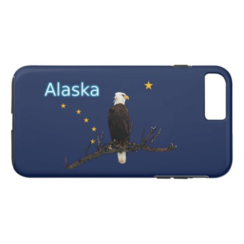 Alaska Eagle And Flag iPhone 8 Plus7 Plus Case