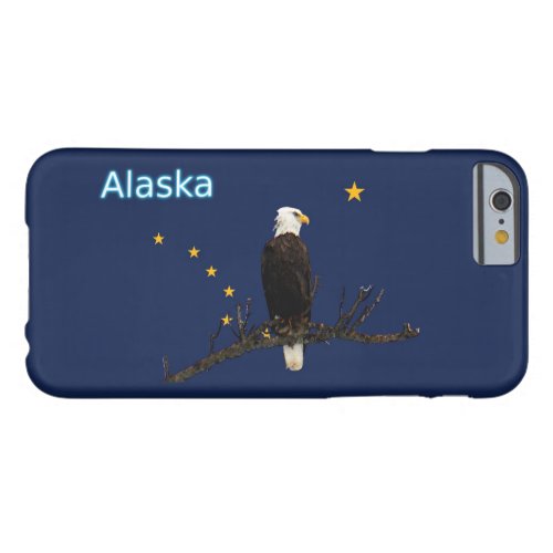 Alaska Eagle And Flag Barely There iPhone 6 Case