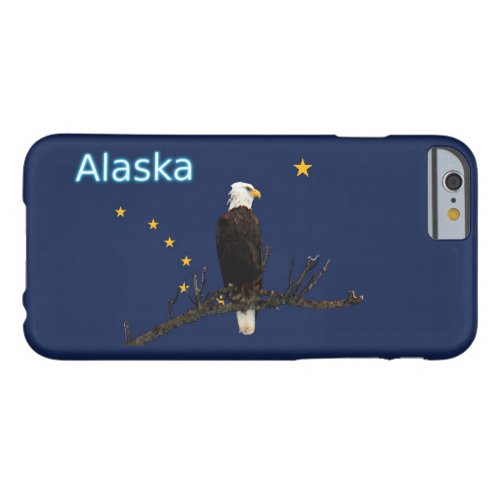 Alaska Eagle And Flag Barely There iPhone 6 Case
