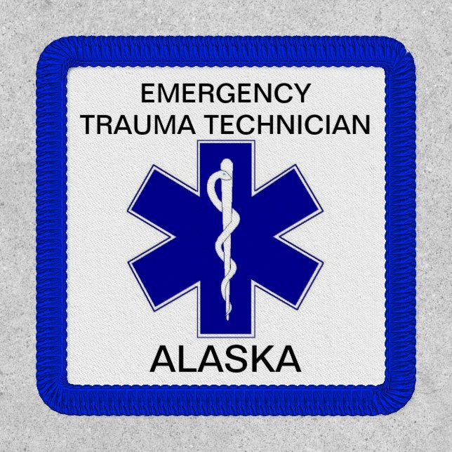 ALASKA EMERGENCY TRAUMA TECHNICIAN - UNOFFICIAL  PATCH (Front)