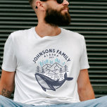 Alaska Family Group Cruise Trip Whale Watching T-Shirt<br><div class="desc">Set sail with the "Alaska Family Group Cruise Trip Whale Watching" T-shirt,  personalized with your family name or group creating a lasting memory of your Alaskan escape. Perfect for commemorating cherished memories amidst Alaska's breathtaking landscapes.</div>