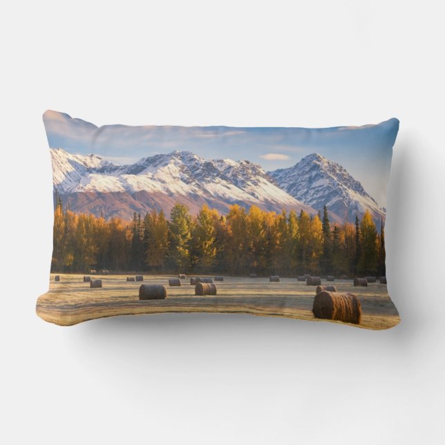 Alaska Farming Lumbar Pillow (Front)