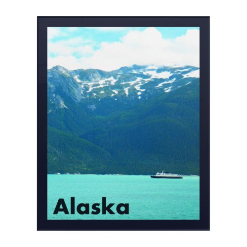 Alaska Ferry Acrylic Print