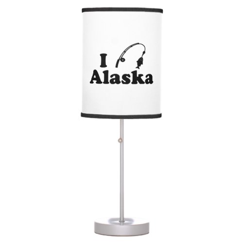 alaska fishing table lamp