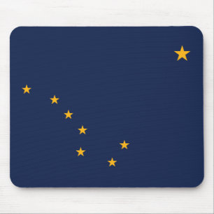Alaska Flag Mouse Pad