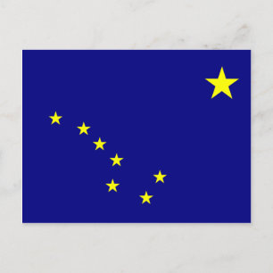 Alaska Flag Postcard