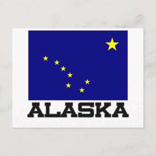 Alaska Flag Postcard