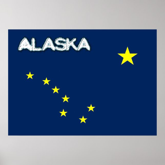 Alaska flag poster (Front)