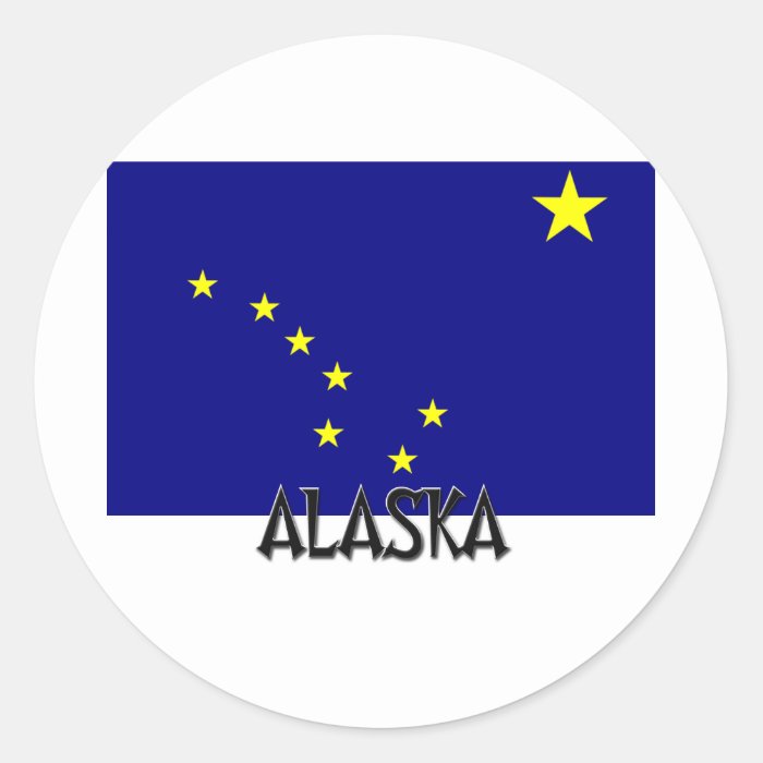 Alaska Flag Sticker