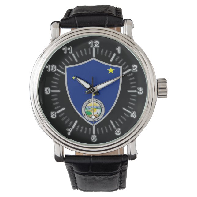 Alaska flag watch (Front)