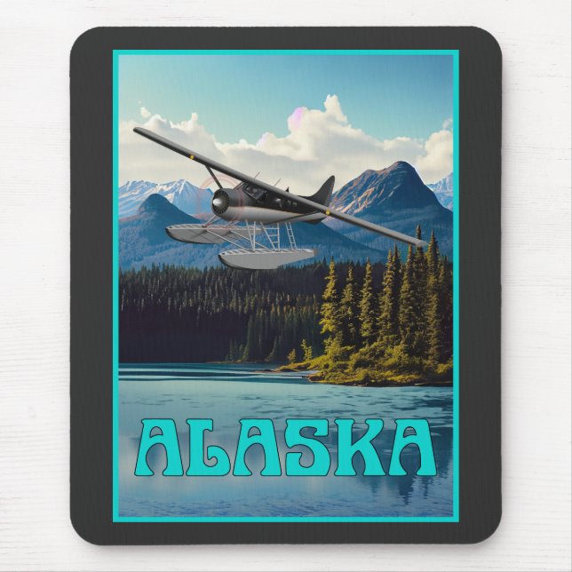 Alaska float plane mouse pad (Front)