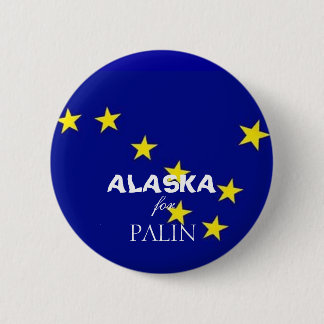Alaska for Palin Pinback Button