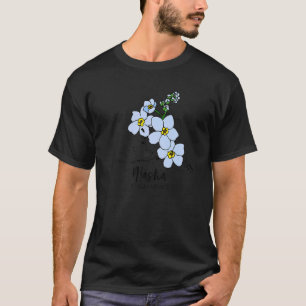Alaska Forget Me Not Flower T-Shirt