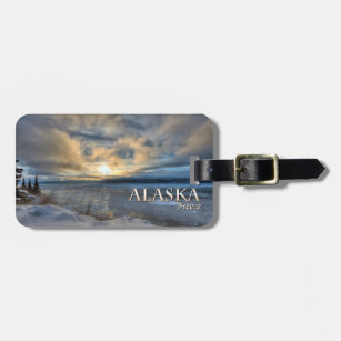 Alaska Freeze Luggage Tag