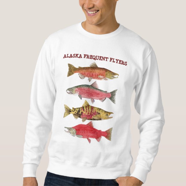 Alaska Frequent Flyers Sweatshirt (Front)
