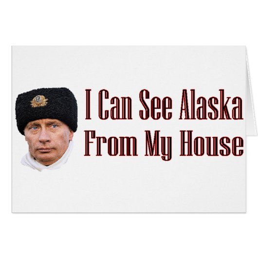 Alaska from my house cards (Front Horizontal)