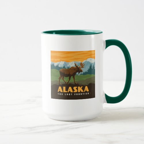 Alaska  Frontier Moose Mug