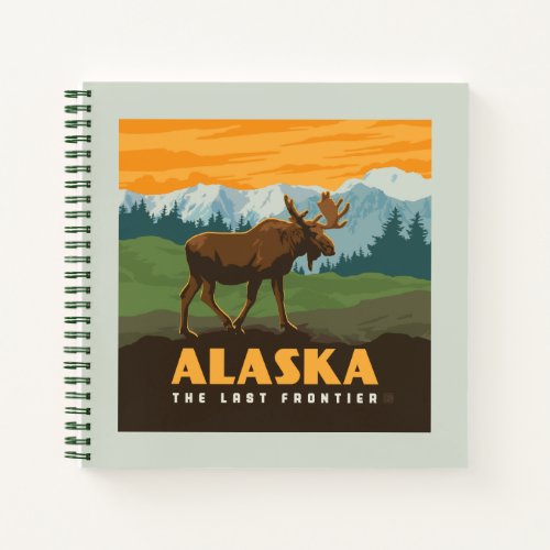 Alaska  Frontier Moose Notebook