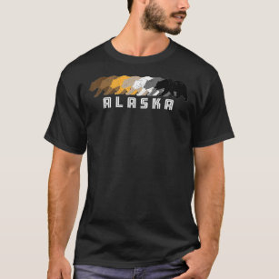 Alaska Gay Bear Distressed T-Shirt