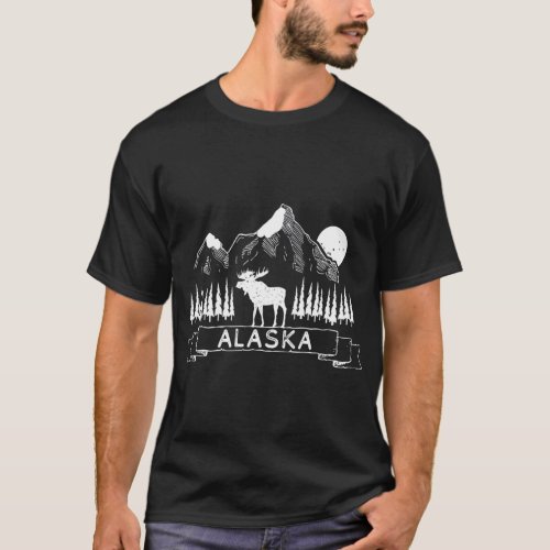 Alaska Gear for Men  Women  Alaska Souvenir Gift T_Shirt