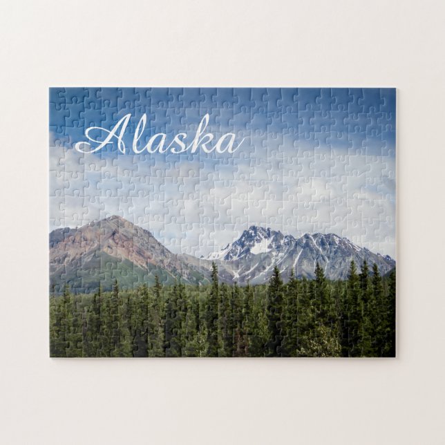 Alaska Gifts and Souvenirs - Mountain Puzzle (Horizontal)