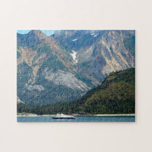 Alaska Glacier Bay Boat Photo Jigsaw Puzzle