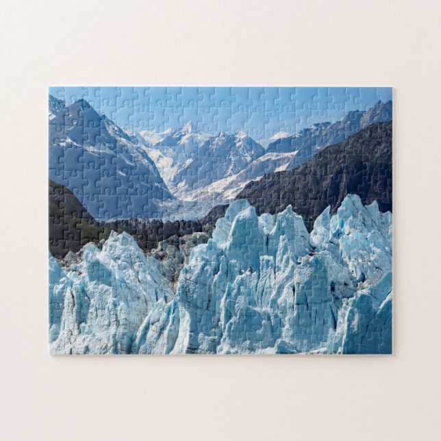 Alaska Glacier Bay Landscape Photo Jigsaw Puzzle (Horizontal)