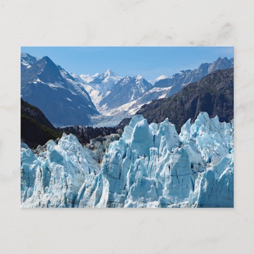 Alaska Glacier Bay Landscape Photo Postcard