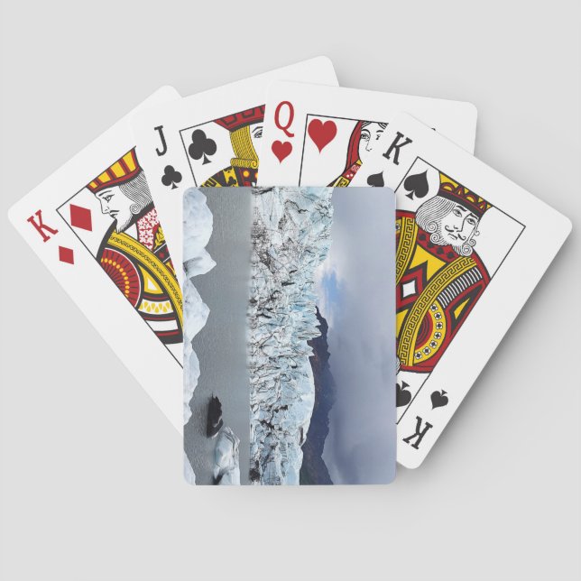 Alaska - Glacier Poker Cards (Back)