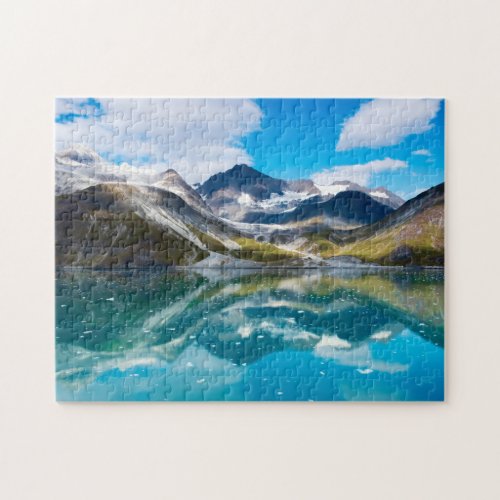 Alaska Glaciers Landscape Alaska Photography Compl Jigsaw Puzzle