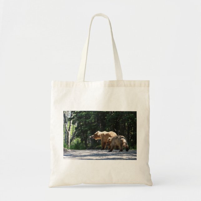 Alaska - Grizzly 7 Tote Bag (Front)