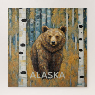 Alaska Grizzly Bear Jigsaw Puzzle