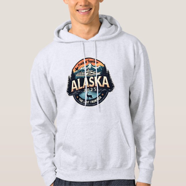 Alaska Group Cruise 2025 Cruisin Together Hoodie (Front)